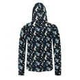 thumbnail image 6 of Htigea Unisex UPF 50+ Camo Hoodie Lightweight Quick Dry Athletic Pullover Tops Performance Long Sleeve Gym Shirt B Multicolor XXXXXL, 6 of 7