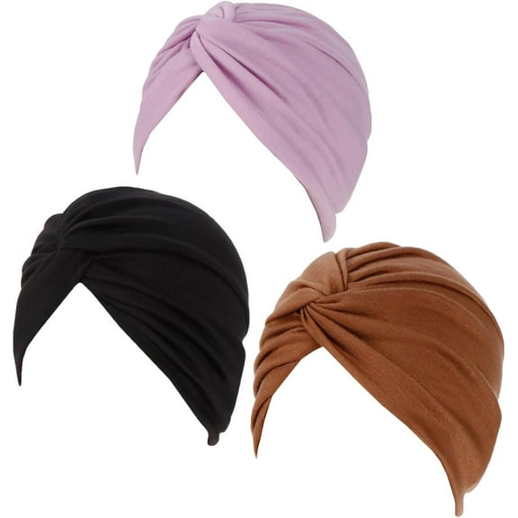YooGuoGuo Womens Stretch Turbans Hat Headwraps Chemo Cap Cancer Head Cover Wraps