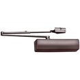 thumbnail image 2 of Corbin Russwin DC6210 690 M54 Grade 1 Surface Door Closer Double Lever Arm with PA Bracket Push or Pull Side Mount Size 1 to 6 Full Cover Non-Handed Dark Bronze Painted, 2 of 2