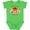 Apple Green, variant on Inktastic Pancake Day Everyday- smiling stack of pancakes Boys or Girls Baby Bodysuit