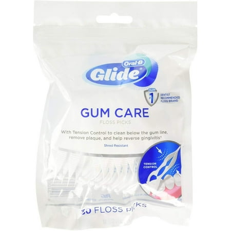 - 2 Pack - Glide Pro-Health Advanced Floss Picks 30 Ea
