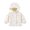 Beige, variant on CPNG Toddler Baby Girls Hooded Jacket Full Zip Waterproof Windproof Windbreaker Coat with Cute Print Kids Lightweight Outdoor Jacket