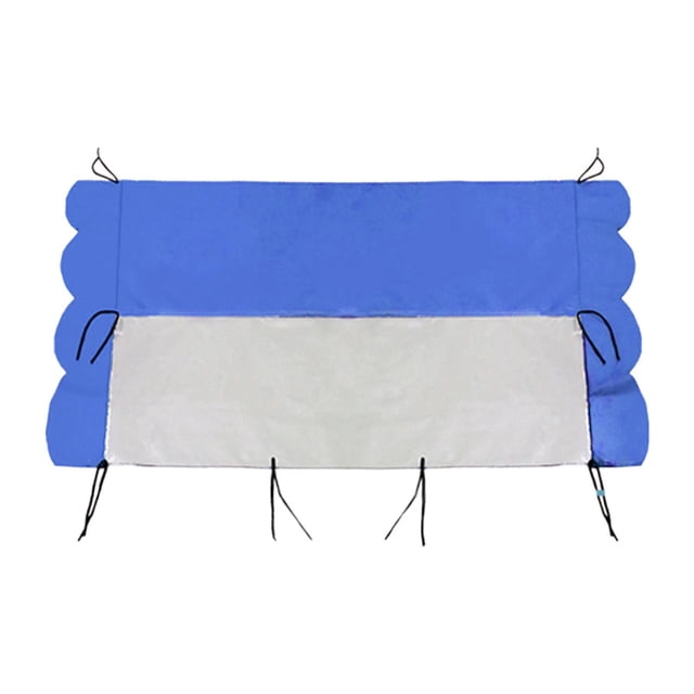Cubierta para montacargas, toldo de malla de fácil instalación, protección solar superior Azul oscuro 105x125cm