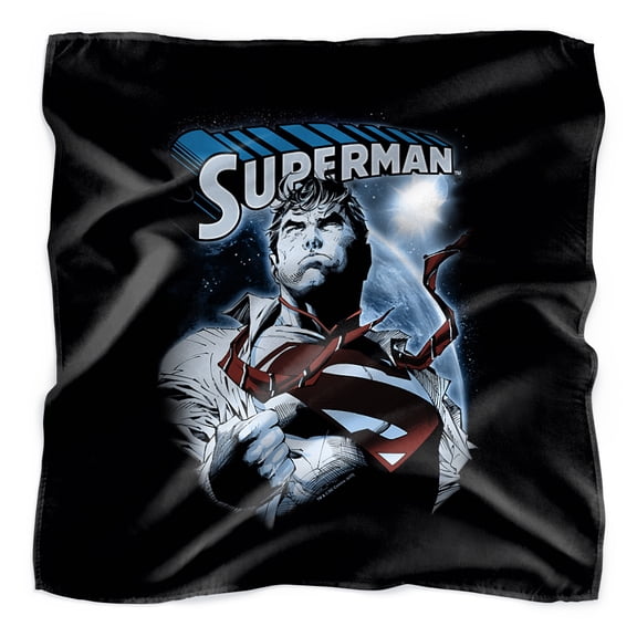 Superman Protect Earth Bandana (21 in x 21 in)