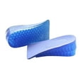 thumbnail image 2 of KMYY Unisex Silicone Lift Height Increase Double Layers Shoe Insoles Heel Insert Pad, 2 of 3