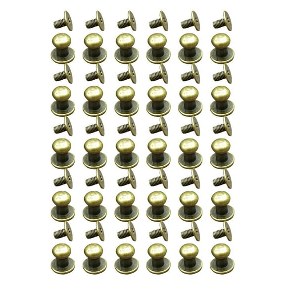 HERFIER 30Pcs Household Door Knobs Decorative Gift Box Handles Furniture Accessories 0.31x0.31x0.24in