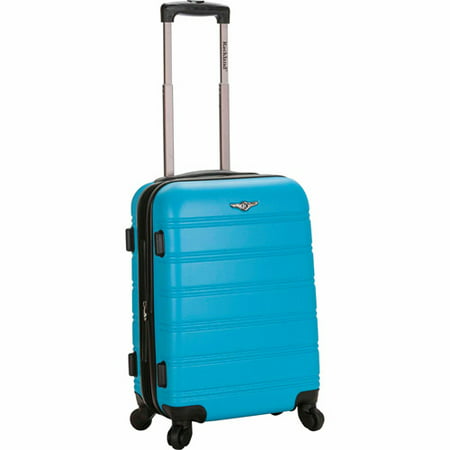 Rockland Luggage Melbourne 20&quot; Expandable ABS Spinner Carry On - comicsahoy.com