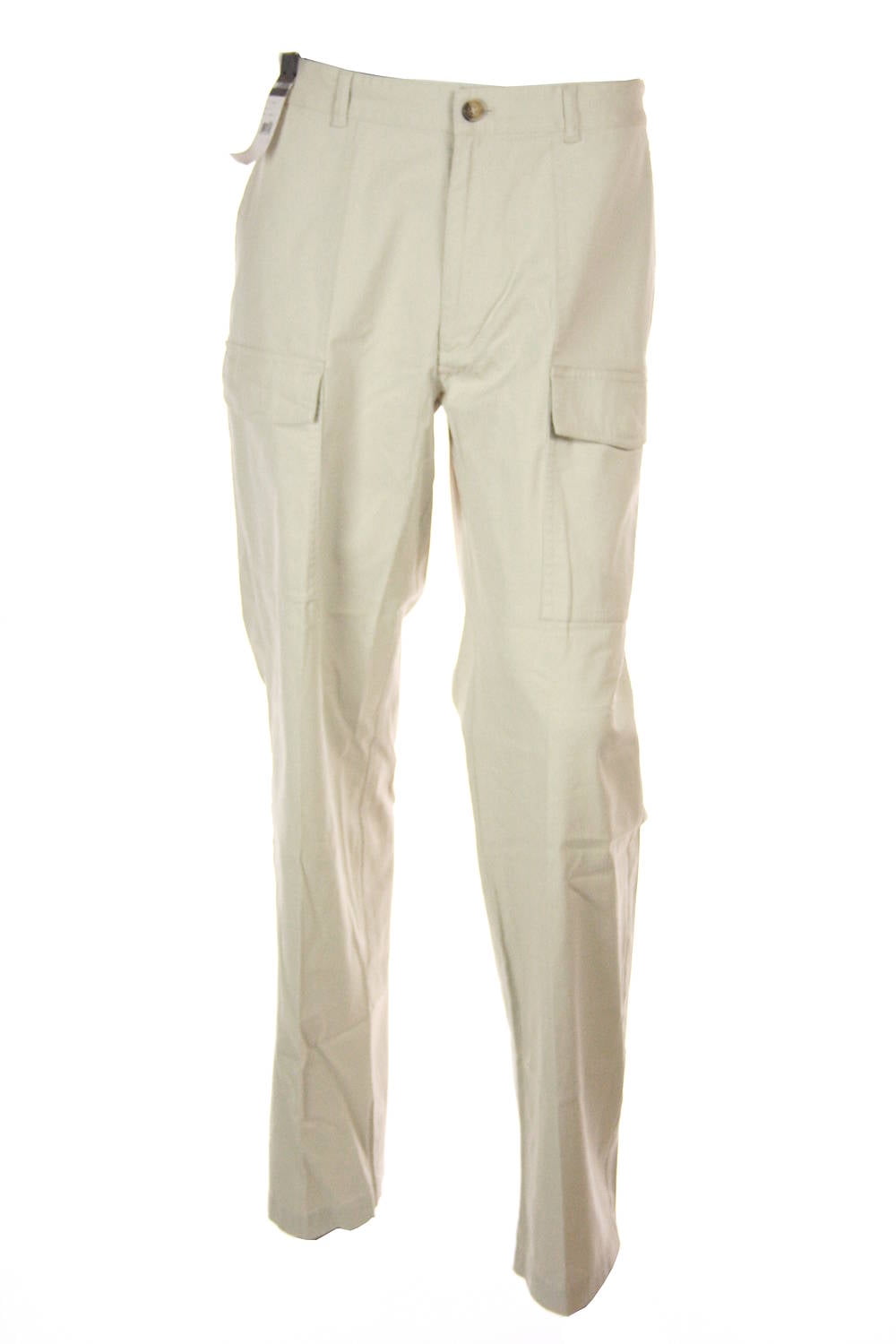 beige cargo trousers men's