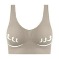 thumbnail image 4 of CALAFEBILA Sports Womens Bra Sleeping Full Coverage Wire Free Womens Bras Padded Underwear, 4 of 4
