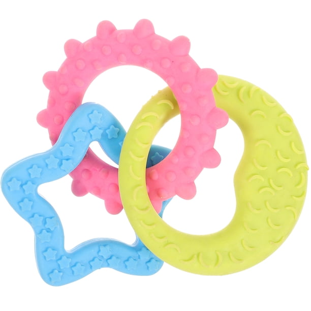 KAKOWELY Juguete para morder para cachorros, juguete para morder para cachorros pequeños, juguete para masticar resistente a mordeduras para mascotas.