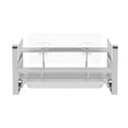 thumbnail image 2 of Kitchen Sink Caddy Organizer Sponge Holder For Sink Tray Drainer Rack Dish Rags Brush Soap Storage Countertop With Removable Front Drain Pan, 2 of 8
