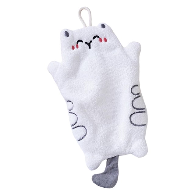 Coral Fleece Hand Towel Thickened Water Absorption