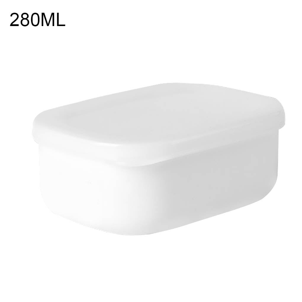 ROBOTGXG Food Storage Box with Lid Stackable Fresh Keeping Fridge