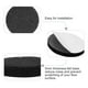 thumbnail image 4 of 8 piezas de almohadillas de fieltro redondas de 3/4" autoadhesivas para patas de muebles, color negro, 4 of 7