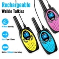 thumbnail image 3 of AWANFI Walkie Talkies for Kids Adults, Rechargeable Long Range Two Way Radios for Family Camping, Hiking, Cycling, 3 of 9