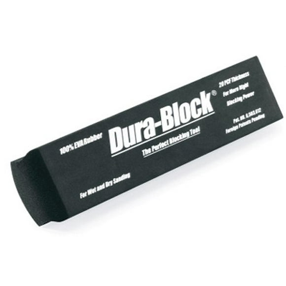 Dura-Block AF4413 Black 2/3-Radius Sanding Block