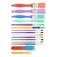 thumbnail image 3 of Painting Tools Set15pcs Paint Brushes Set Art Supplies Paintbrushes Effortless Installation, 3 of 5