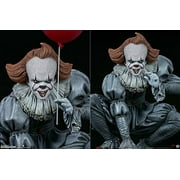 Tweeterhead It: Pennywise Maquette, Multicolor, 13 inches