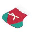 thumbnail image 4 of Bolsa De Almacenamiento De Navidad, 6 Uds. Calcetines De Mesa De Navidad, Peso Ligero, Decora Tu Vajilla Para La Mesa De La Cena De La Fiesta De Navidad ANGGREK rojo medio, 4 of 8