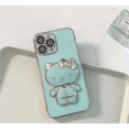thumbnail image 1 of Funda de teléfono móvil de Tpu con espejo de maquillaje de gato 3d, Popular entre chicas, Hello Kitty, para Iphone 15, 14, 13, 12, 11 Pro Max, con soporte, 1 of 4