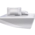 thumbnail image 3 of TTJ Summer Rattan Mat High End Folding Ice Silk Sleeping Pad Breathable Household Dormitory Rug Cool Mattress Cover for Summer Use, 3 of 8