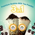 thumbnail image 2 of Meekus Natural Gluten-Free Milk Tea Powder Boba/Bubble Tea Mix Brown Sugar Flavor 3-in-1 Drink Powder, Instan Powdered Drink Mix 8 oz (227G), 2 of 6