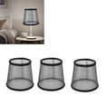 thumbnail image 4 of Table Lamp Shade, Easy To Install Lamp Shade 3pcs Modern Style  For E14 Bulb For Bedroom, 4 of 8