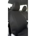 thumbnail image 4 of YupbizAuto AUto Cars Trucks SUV Solid Black Polyester Universal Size Headrest Covers with Foam Backing- Set of 4 Pieces, 4 of 4