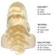 thumbnail image 3 of Wig with Bangs, Wigs for Women, Wig Women's Long Curly Wigs Large High Temperature Silk Button Net 26in Blond Hair, 3 of 6