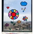 thumbnail image 2 of Transparent Decorative Window Film Colorful Self Adhesive Glass Window Tinting for Christmas Home Office Decoration, 2 of 4