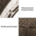 thumbnail image 3 of Stand Mixer Dust-Proof Cover with Pocket and Organizer Bag Fit for Kitchenaid, Sunbeam, and Cuisinart, Coffee, 3 of 8