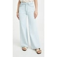 thumbnail image 2 of DL1961 Women's Hepburn Wide Leg-High Rise Vintage, Sea Salt, 24, 2 of 6
