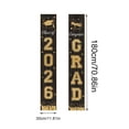 thumbnail image 3 of ¡Felicitaciones a la Clase de 2026! Pancartas para el porche – Decoraciones para fiestas de graduación de preparatoria o universidad, letrero para interiores y exteriores., 3 of 6