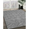 thumbnail image 3 of Ahgly Company Machine Washable Indoor Rectangle Transitional Smokey Gray Area Rugs, 2' x 3', 3 of 7