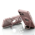 thumbnail image 2 of ELEHOLD Magnetic Case for iPhone 16 Pro Max, Foldable Kickstand Bracket Work with Magnetic Car Mount Lens Film Protection Slim Shockproof Case for iPhone 16 Pro Max,Pink, 2 of 6