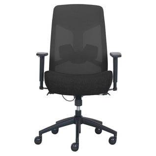Serta Chaise de Travail en Maille - Noir