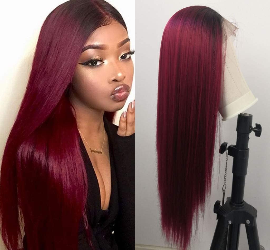 wine color wig