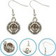 thumbnail image 3 of 1 par de pendientes de taza de café Vintage, pendientes de pastel, pendientes Vintage, pendientes de taza de té, 3 of 5