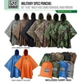 thumbnail image 5 of USGI Industries Military Style Poncho | Lightweight Tactical Multi Use Rip Stop Camouflage Rain Poncho | Perfect for Hiking, Hunting, Emergency Tent, Survival (OCP), 5 of 5