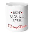 thumbnail image 1 of Best uncle ever Quote Heart Rich and Rich Bank Saving Box Coin, 1 of 1