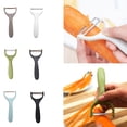 thumbnail image 1 of Dalazy Manual Vegetable Peeler Fruit Slicer Cucumber Turnip Pear Peeling Slicing Reusable Washable Household Kitchenware Zester White, 1 of 7