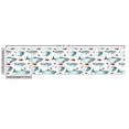 thumbnail image 2 of Fish Upholstery Fabric by the Yard, Subaquatic Animal Pattern on Dotted Background Ocean Inhabitants with Scales, Decorative Fabric for DIY and Home Accents, 3 Yards, Orange and Pale Blue by Ambesonne, 2 of 4
