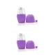 thumbnail image 1 of Minnieouse Molde de cubitos de hielo para la cara, línea fina, hinchamiento de ojos, bola de glaseado Facial, molde rodante, masajeador de contorno Violeta 2piezas Minnieouse CBP254173, 1 of 5