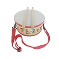 thumbnail image 3 of Batería infantil de diseño elegante, aprendizaje interactivo con 2 baquetas para niños pequeños. patrón de banda, 3 of 9