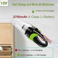 thumbnail image 5 of Strong Power Car Vacuum Cleaner Car Portable Handheld Vacuum Cleaner 120w Mini Car Vacuum Cleaner_Perfect Gift, 5 of 5