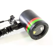 Outdoor Red and/or Green Laser Light Star Display Projector with Blinking and Steady Modes