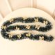 thumbnail image 3 of 2M Christmas Decoration Bar Tops Ribbon Garland Christmas Tree Ornaments White Dark Green Cane Tinsel Xmas Party Supplies, 3 of 5