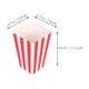 thumbnail image 2 of Raindrops 50Ud Cubos Desechables Para Palomitas Con A Rayas Para Fiesta Y Cine Portátiles, 2 of 8