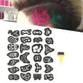 thumbnail image 1 of High Toughness Hair  Template, Hair  Sticker, For Hair Stylists Salon, 1 of 8