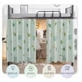 thumbnail image 4 of CNKOO Upper/Bottom Bunk Bed Curtains Dorm Home Blackout Privacy Bed Cloth Curtain Shading Breathable Dustproof Bed Canopy with Rope and Buckles for Kids Teen Loft Bed Single Sleeper, 4 of 8